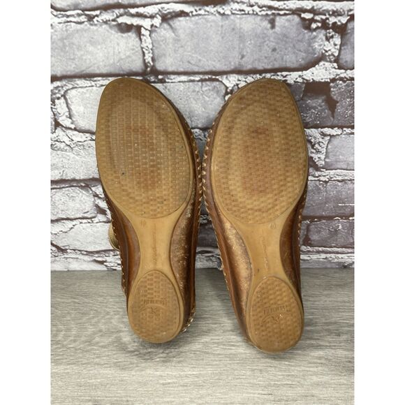 Pikolinos Puerto Vallarta Brandy Brown Closed Toe Sandals Women Sz 40EU/9.5M US - Picture 7 of 16